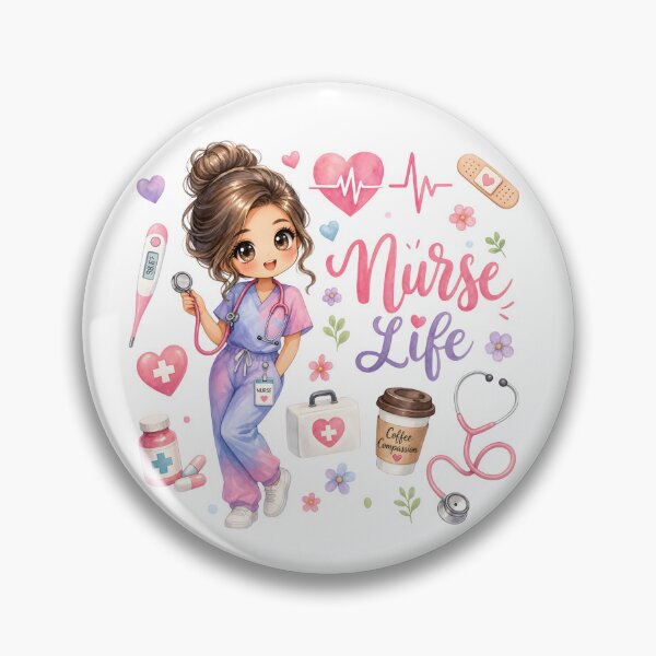 Item preview, Nurse Life  designed and sold by Whimsy Petal and Co..