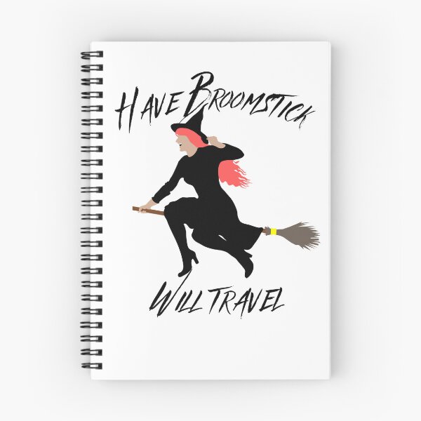 Item preview, Have broomstick - will travel designed and sold by HeathWayPrints.