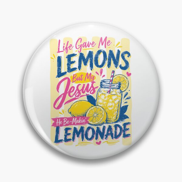 Item preview, Life Gave Me Lemons But My Jesus He Be Makin Lemonade designed and sold by vintagearttee.
