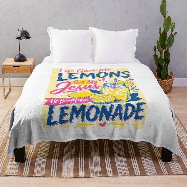 Item preview, Life Gave Me Lemons But My Jesus He Be Makin Lemonade designed and sold by vintagearttee.