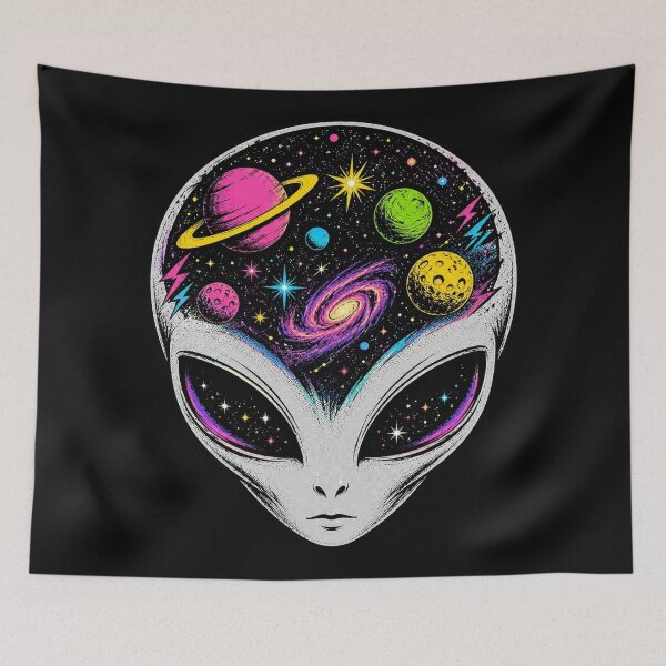 Item preview, Alien Gray designed and sold by Planetporridge.