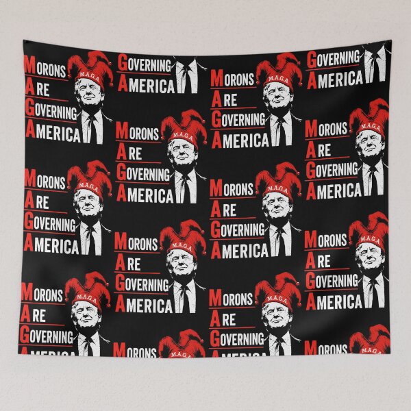 Item preview, MAGA Morons Are Governing America Funny Anti Trump Political Protest designed and sold by thefirstbroo.