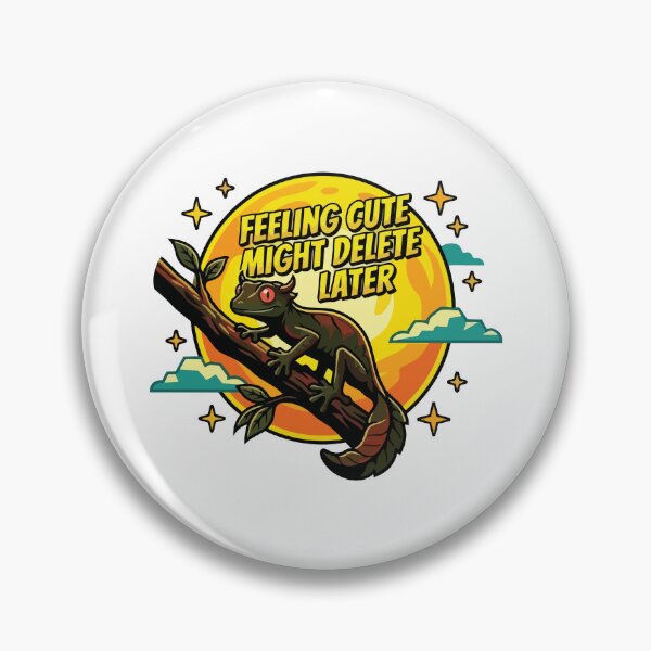 Item preview, Feeling Cute Pop Art Satanic Leaf Tailed Gecko Comic designed and sold by Arc2020.