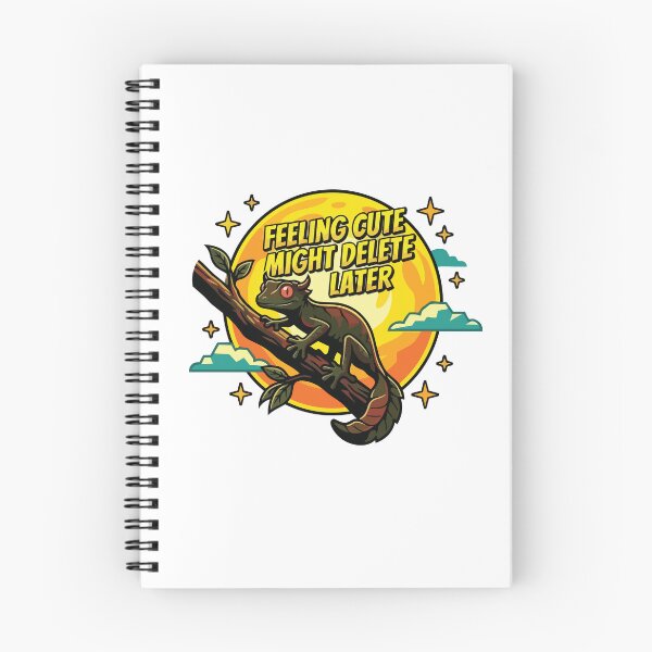 Item preview, Feeling Cute Pop Art Satanic Leaf Tailed Gecko Comic designed and sold by Arc2020.