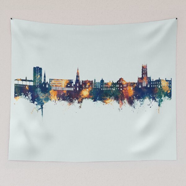 Item preview, Doncaster England Skyline designed and sold by ArtPrints.