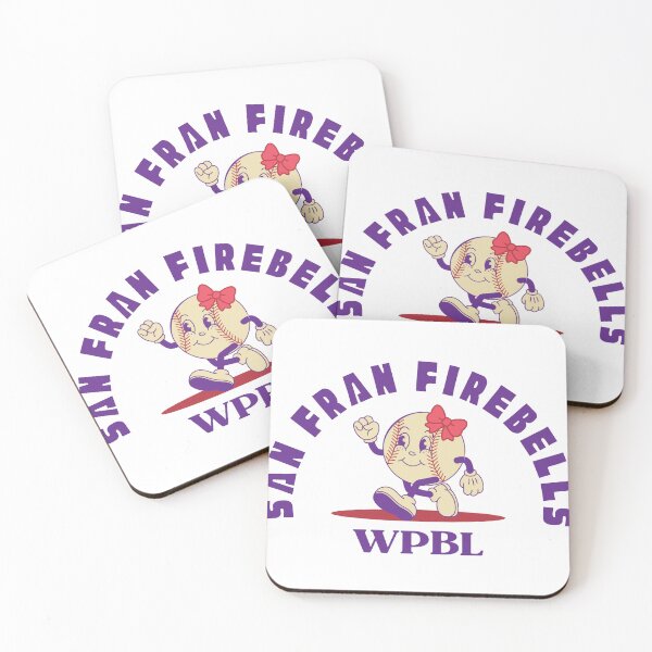 Item preview, WPBL San Francisco Firebells Vintage Baseball designed and sold by SportyFemmeShop.
