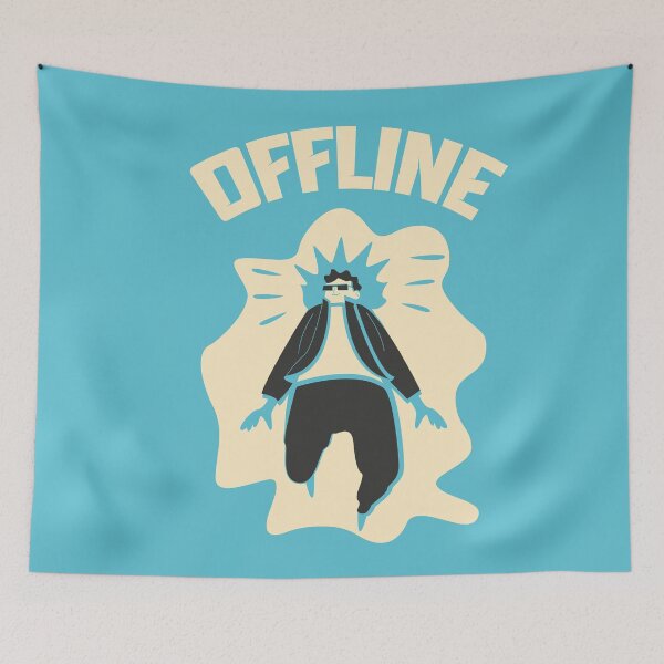 Item preview, Offline Minimalist Positive Vibes Illustration designed and sold by beboplab.
