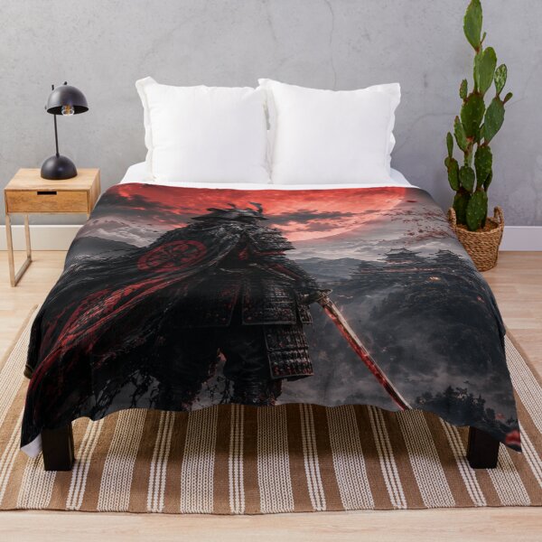 Item preview, Shadow Ronin Under the Blood Moon – Legendary Samurai Art designed and sold by i-corp.