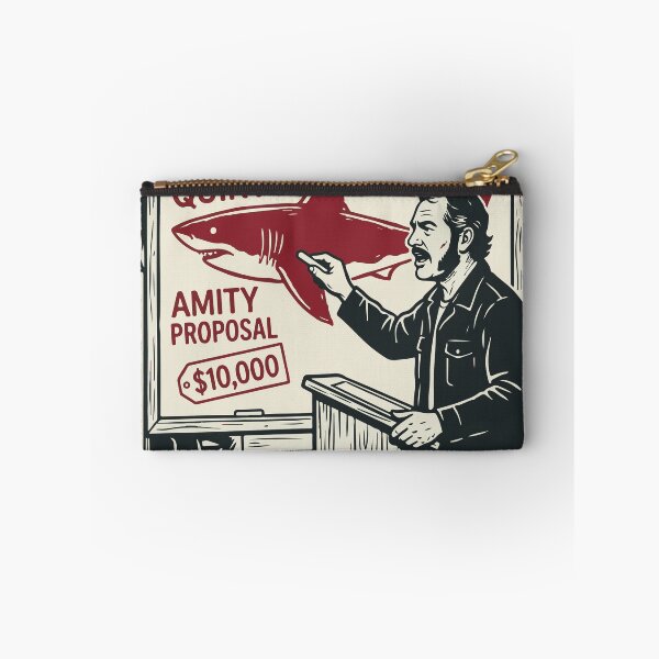 Item preview, Amity Town Hall Quints Shark Disposal Vintage Poster designed and sold by Brexmore3.