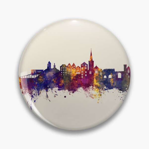 Item preview, Tenby Wales Skyline designed and sold by ArtPrints.