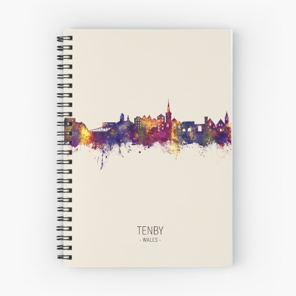 Item preview, Tenby Wales Skyline designed and sold by ArtPrints.