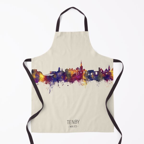 Item preview, Tenby Wales Skyline designed and sold by ArtPrints.