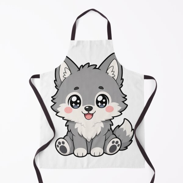 Item preview, Howl Are You Cute Kawaii Wolf designed and sold by BoosterShop.