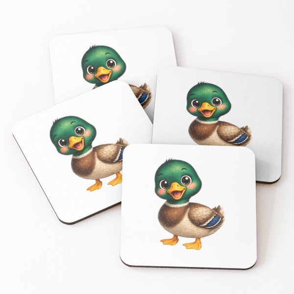 Item preview, Cute Mallard Duck illustration  designed and sold by BackgroundND.