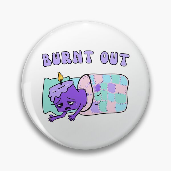 Item preview, Burnt out, candle gone to bed designed and sold by BritishDelights.