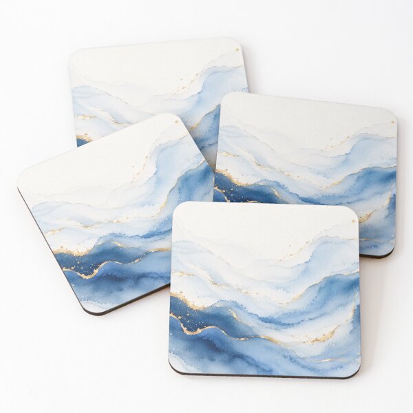 Item preview, Celeste Abstract III – Whispering Horizons designed and sold by Esencia Argentina.