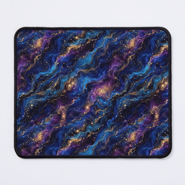 Item preview, Golden Nebula Diagonal Gold Wave Art designed and sold by Inkworksbyshery.