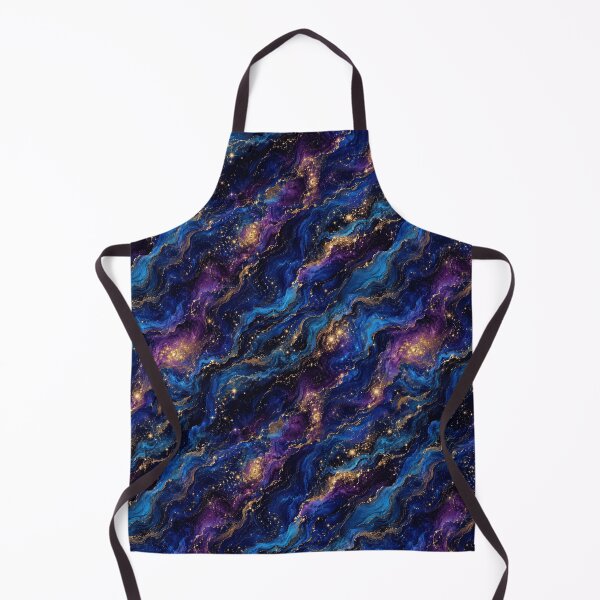 Item preview, Golden Nebula Diagonal Gold Wave Art designed and sold by Inkworksbyshery.