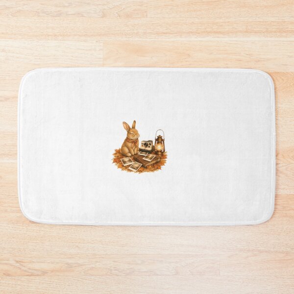 Item preview, Nostalgic Bunny Polaroid Camera Vintage Fall Aesthetic designed and sold by AQUILAKREO.