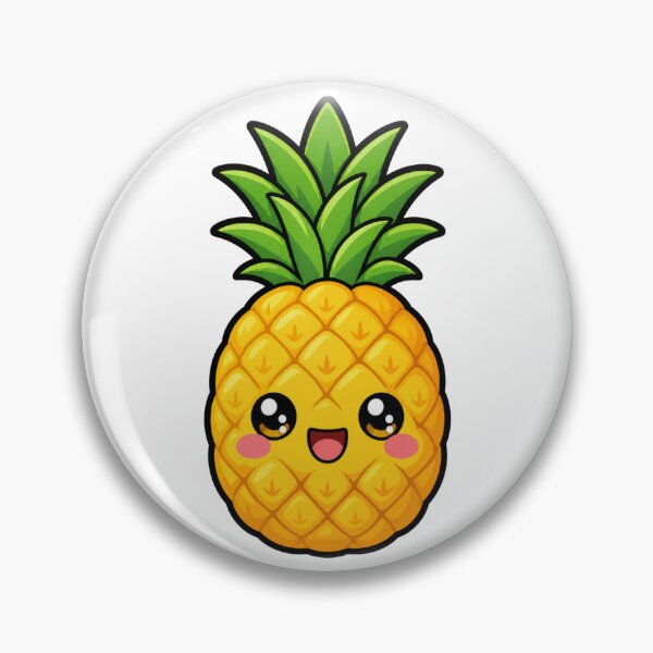 Item preview, Be A Pineapple Sweet Kawaii Pineapple designed and sold by BoosterShop.