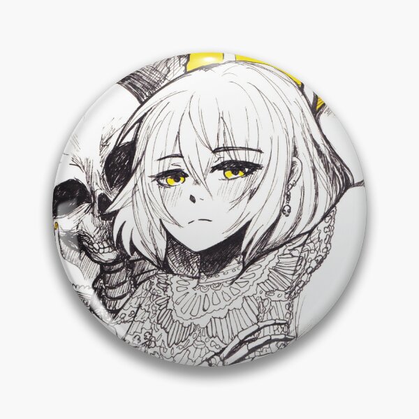 Item preview, Sophie Yellow Skeleton Inktober 2025 designed and sold by KrowKami.