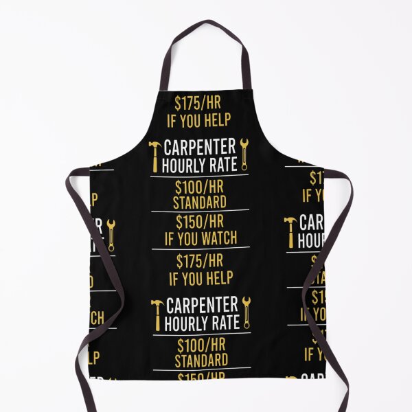 Item preview, Carpenter Hourly Rate Funny Vintage Mens & Womens designed and sold by Moka898.