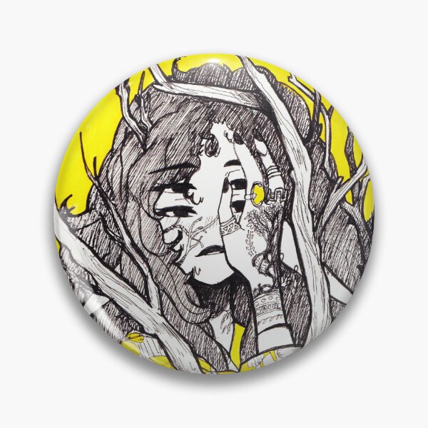 Item preview, Aonne Yellow Tree Inktober 2025 designed and sold by KrowKami.