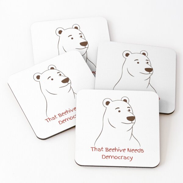 Item preview, Sarcastic Bear for Democracy T shirt designed and sold by HELLO TIGER.