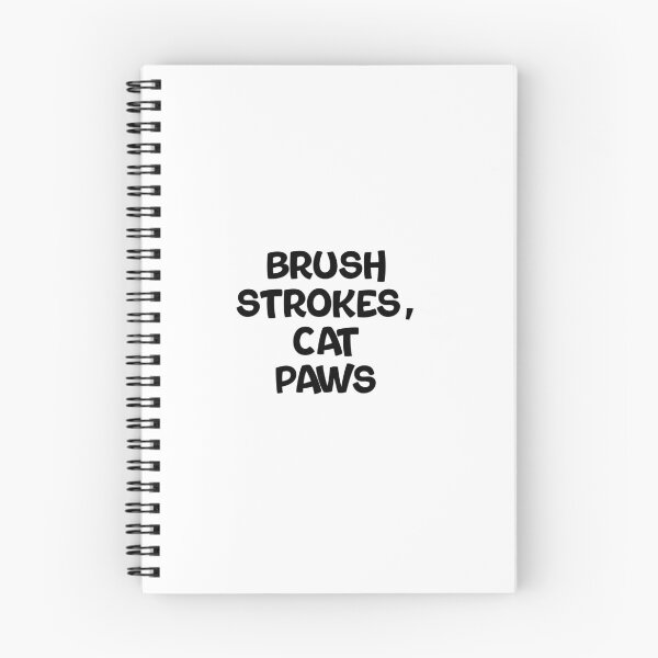 Item preview, Text Typography Brush strokes, cat paws Cat + Art designed and sold by Typetextstudio.