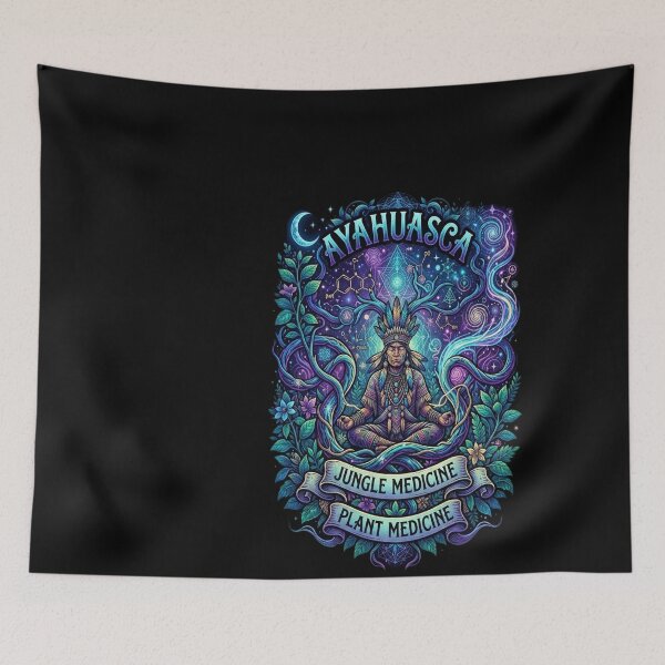 Item preview, Ayahuasca T Shirt | Ayahuasca Vine | Jungle designed and sold by feckoeansn.