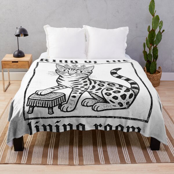 Item preview, King of the Living Room – Royal Bengal Cat designed and sold by Bengoer18.