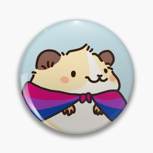 Item preview, Hamster with Bisexual Flag designed and sold by JellyGhost_Art.