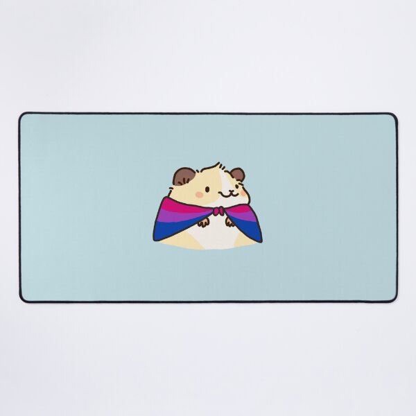 Item preview, Hamster with Bisexual Flag designed and sold by JellyGhost_Art.