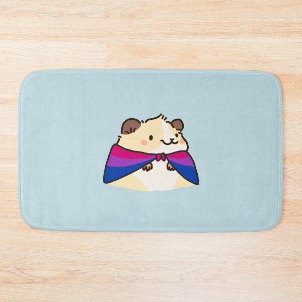 Item preview, Hamster with Bisexual Flag designed and sold by JellyGhost_Art.