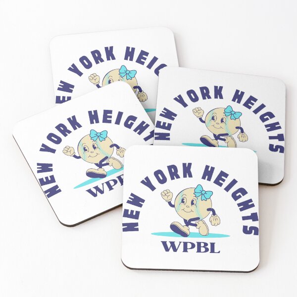 Item preview, WPBL New York Heights Vintage Baseball designed and sold by SportyFemmeShop.