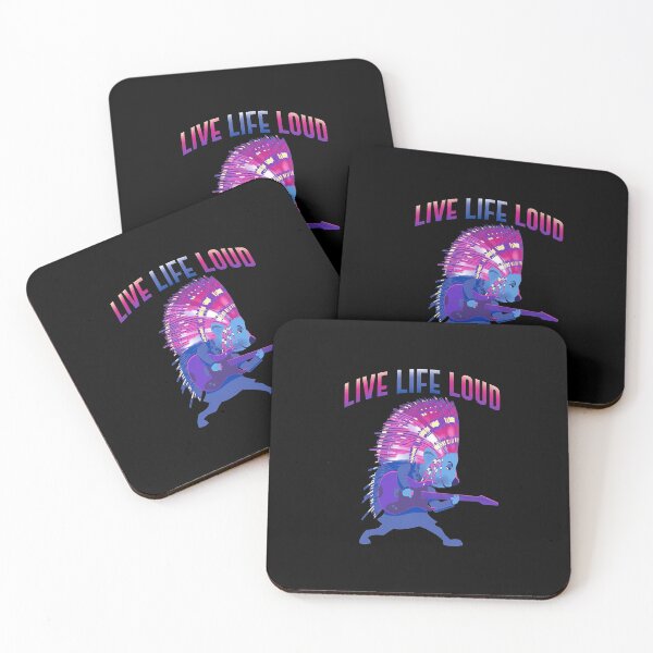 Item preview, Live Life Loud Retro Music  designed and sold by bacababerry.