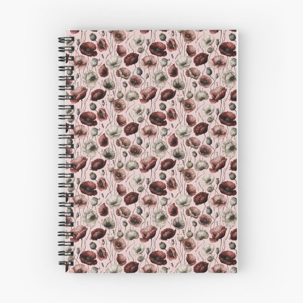 Item preview, Dark Cottagecore Wild Poppy Pattern | Moody Botanical Vintage Floral  designed and sold by Mousy17.