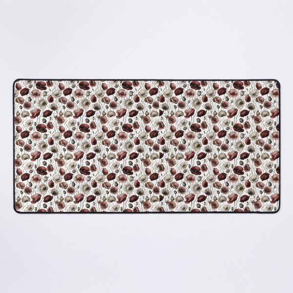 Item preview, Dark Cottagecore Wild Poppy Pattern | Moody Botanical Vintage Floral designed and sold by Mousy17.