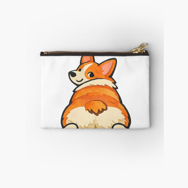Item preview, Splooting Corgi Fluffy Butt and Back Paws designed and sold by eignvalue.