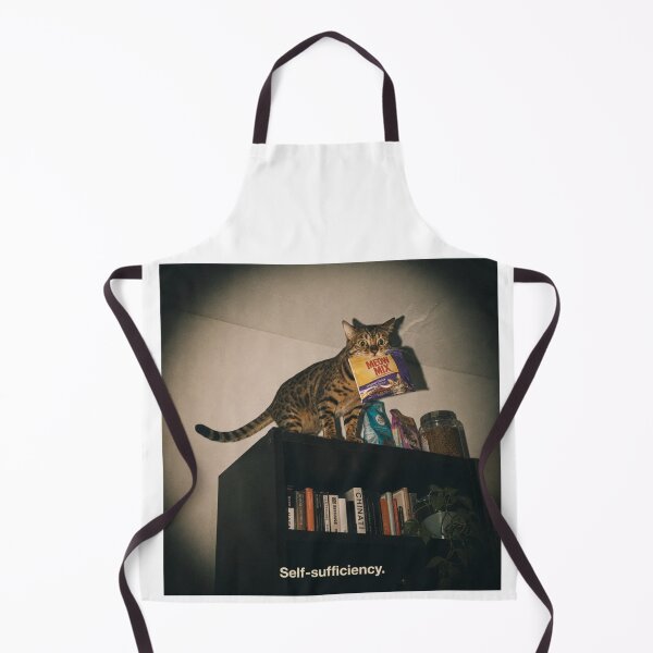 Item preview, Self-Sufficiency – Independent Bengal Cat Meme designed and sold by Bengoer18.