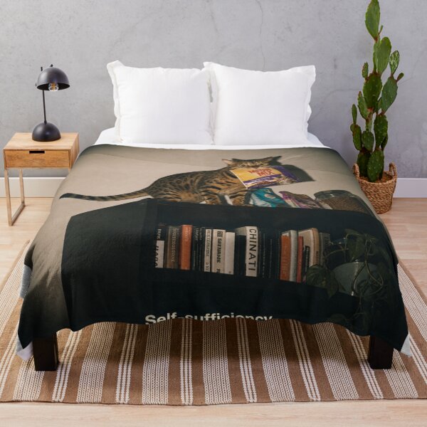 Item preview, Self-Sufficiency – Independent Bengal Cat Meme designed and sold by Bengoer18.