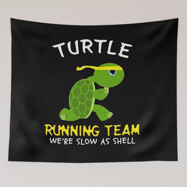 Item preview, Funny Turtle Running Team-Slow Runner designed and sold by amazsticker.