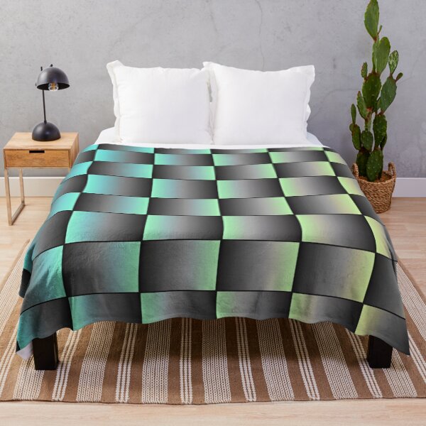 Item preview, An Intricate Pattern of Gradients and Geometric Shapes in a Harmonious Blend of Blue Black and Yellow Tones designed and sold by Matt_Smith.