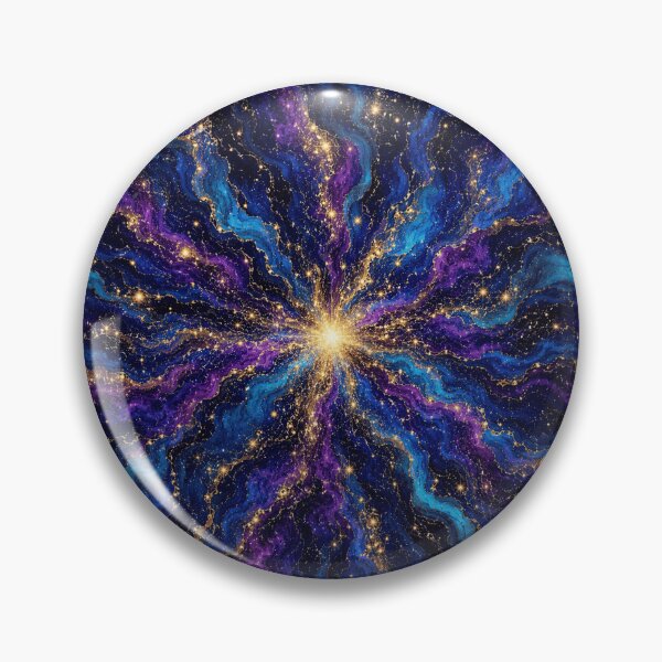 Item preview, Golden Nebula Gold Radial Design designed and sold by Inkworksbyshery.
