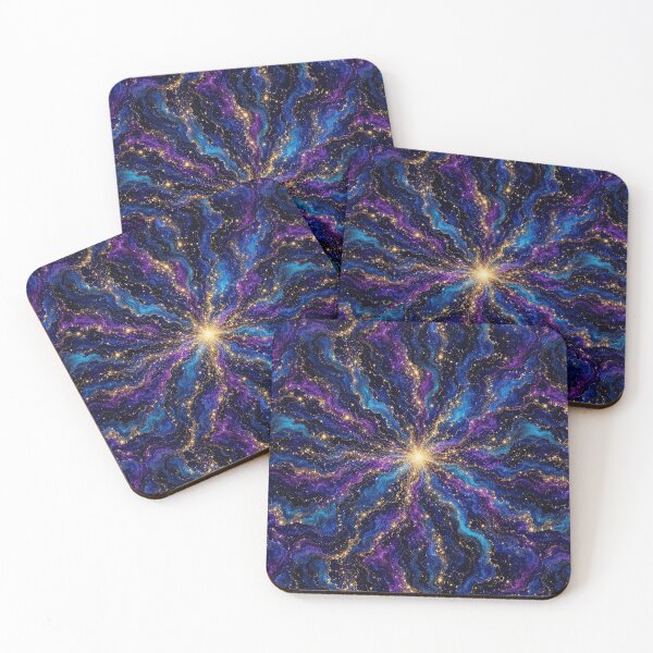 Item preview, Golden Nebula Gold Radial Design designed and sold by Inkworksbyshery.