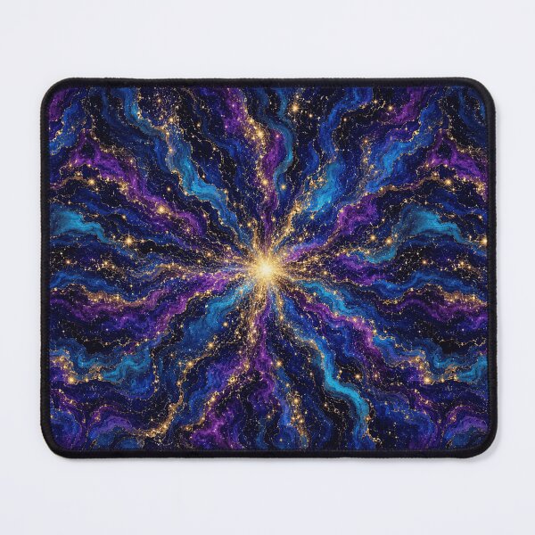 Item preview, Golden Nebula Gold Radial Design designed and sold by Inkworksbyshery.