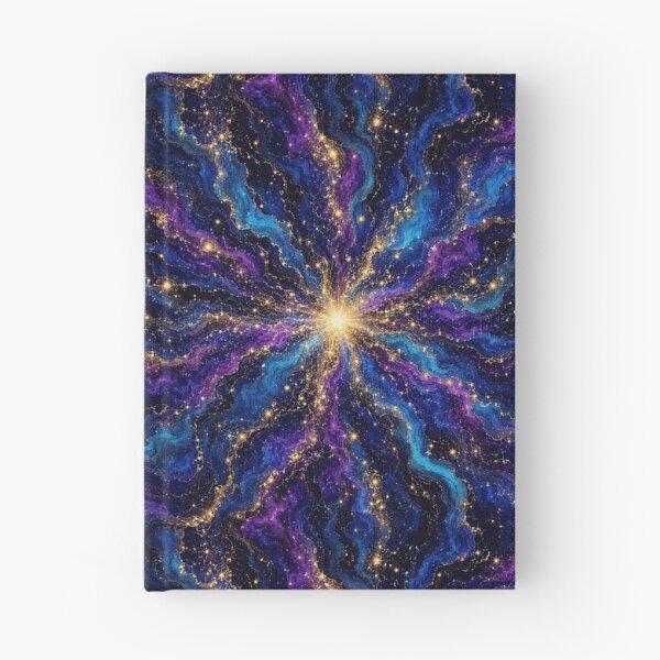 Item preview, Golden Nebula Gold Radial Design designed and sold by Inkworksbyshery.