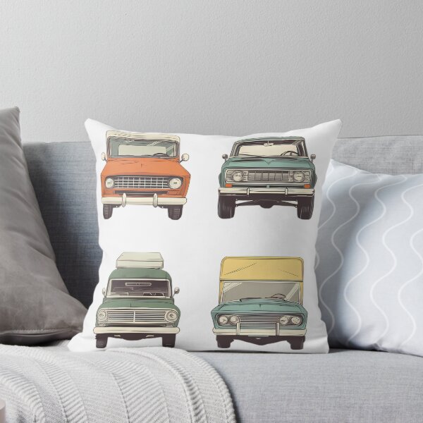 Item preview, Retro Camper Van & Pickup Truck Graphic designed and sold by Structure-Blue.