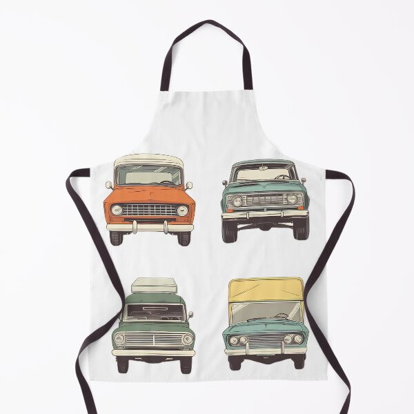 Item preview, Retro Camper Van & Pickup Truck Graphic designed and sold by Structure-Blue.