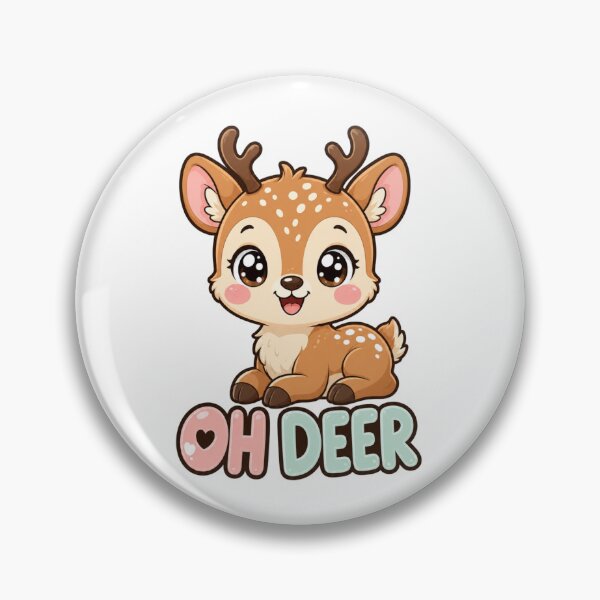 Item preview, Oh Deer Sweet Kawaii Deer designed and sold by BoosterShop.